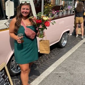 Abercrombie Green Active Dress